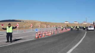 Bayburtta helikopter destekli trafik denetimi yapıldı