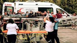 Bayraklı Belediyesinde yangın tatbikatı
