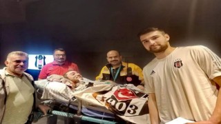 Beşiktaşlı futbolcuları görme hayali gerçek oldu