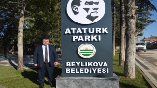 Beylikovada Atatürk Parkı yenilendi