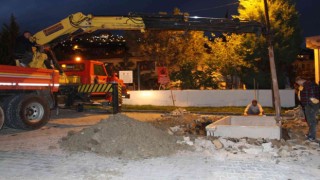 Beypazarında yer altı çöp konteynerleri ile koku ve bakterilerin önüne geçiliyor