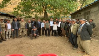 Beytüşşebap Kaymakamı Ülkü, vatandaşlarla bir araya geldi