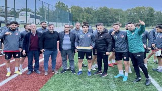 Bilecik 1969 Spor Kulübü zorlu İstanbul deplasmanı öncesi son antrenmanına çıktı