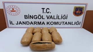 Bingölde 4 kilo 485 gram esrar ele geçirildi: 1 gözaltı