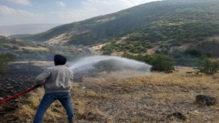 Bingölde çıkan örtü yangını söndürüldü