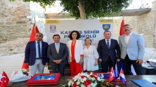 Bodrum, AB üyesi Hırvatistanın mali losinj kenti ile kardeş şehir oldu