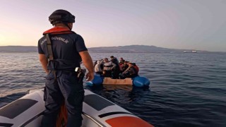 Bodrumda 30 düzensiz göçmen kurtarıldı