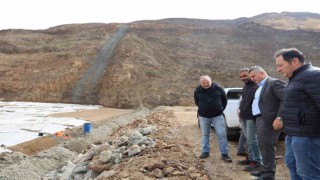 Bölge Müdürü Yavuz, Narman Şehitler Barajında incelemelerde bulundu