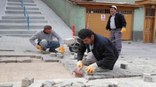 Börekçiler Mahallesine parke kilit taşı