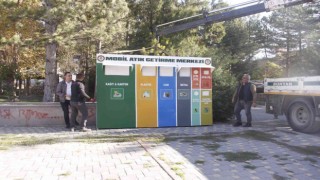 Bünyanda ilk Mobil Atık Getirme Merkezi kuruldu