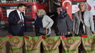 Burdurda çiftçilere 1 milyon 600 liralık buğday tohumu desteği