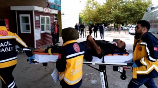 Bursada minibüs şarampole yuvarlandı: 1 yaralı