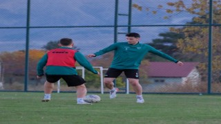 Bursaspor son antrenmanını Erzincanda yaptı
