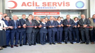 BUÜ Hastanesinin yenilenen acil servislerini Bakan Bozdağ hizmete açtı