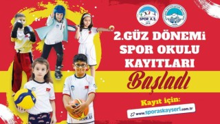 Büyükşehir Spor A.Ş. 2inci Güz Dönemi Spor Okulu kayıtları başladı