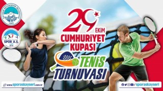 Büyükşehirden 29 Ekime özel tenis turnuvası