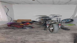 Çaldığı motosikletle yakalandı