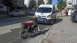 Çalıntı motosiklet ele geçirildi: 1 gözaltı