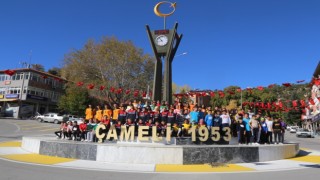 Çamelinde Cumhuriyet Koşusu yapıldı