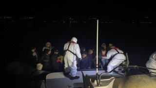 Çanakkalede 23 kaçak göçmen yakalandı
