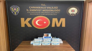 Çanakkalede 57 bin adet doldurma sigara ele geçirildi