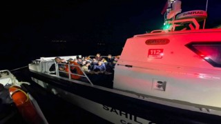 Çanakkalede 57 kaçak göçmen yakalandı