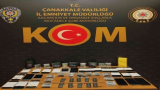 Çanakkalede telefon kaçakçılarına darbe