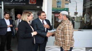 Canpolat sanayi esnafıyla bir araya geldi