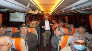 Çivrilli gazi ve şehit yakınları Çanakkaleye uğurlandı