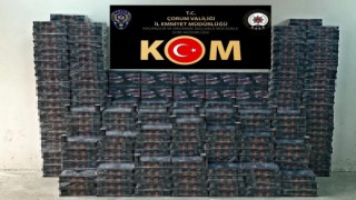 Çorumda cinsel içerikli ürün operasyonu