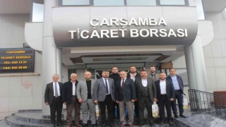 ÇTB Meclis Başkanı Toraman, Çarşamba Bakkallar Odasını ağırladı