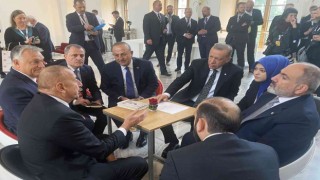 Cumhurbaşkanı Erdoğan, Aliyev ve Paşinyandan üçlü görüşme