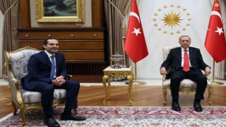 Cumhurbaşkanı Erdoğan, eski Lübnan Başbakanı Haririyi kabul etti