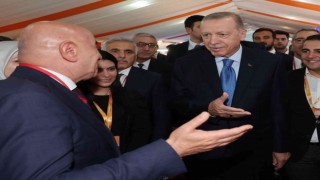 Cumhurbaşkanı Erdoğan ile Başkan Altınok arasında gülümseten diyalog