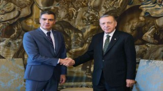 Cumhurbaşkanı Erdoğan, İspanya Başbakanı Sanchezi kabul etti