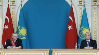 Cumhurbaşkanı Erdoğan: Kazakistan ile orta koridorun geliştirilmesi için çalışmalara devam edeceğiz”