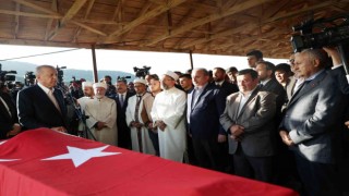 Cumhurbaşkanı Erdoğan, maden kazasında hayatını kaybedenlerin cenaze törenine katıldı
