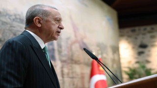 Cumhurbaşkanı Erdoğan, Uluslararası Emek ve Dayanışma Kongresi Katılımcı Konfederasyon başkanlarını kabul etti