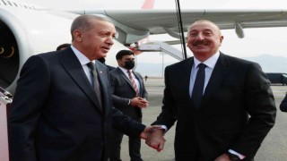 Cumhurbaşkanı Erdoğan ve Aliyev, Zengilan Uluslararası Havalimanının açılışını yaptı