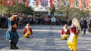 Cumhuriyet Bayramı Manyasta törenlerle kutlandı