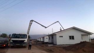 Dazkırıda deprem konutları inşaatının 2. etabı sürüyor