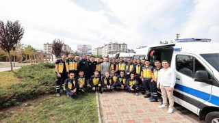 Denizli Büyükşehirin sağlık ordusuna dört yeni ambulans daha katıldı