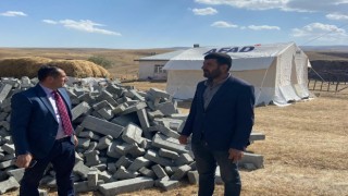 Deprem bölgesinde çalışmalar devam ediyor