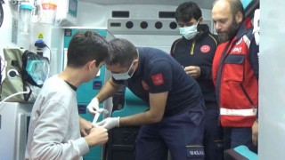 Deprem tatbikatı öğrencileri heyecanlandırdı