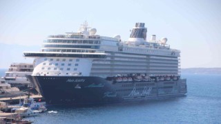 Dev gemi, Bodruma 2 bin 119 yolcu getirdi
