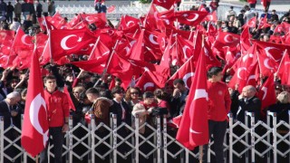 Devlet erkanı Atanın huzurunda