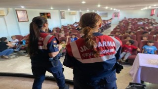 Didimde Jandarmadan öğrencilere çevre ve doğa eğitimi