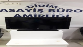 Didimde televizyon hırsızı tutuklandı