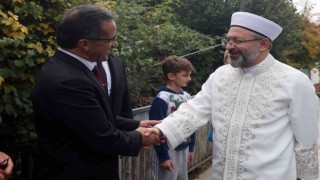 Diyanet İşleri Başkanı Erbaş: “Müslümanlar olarak yaşadığımız yeri güzelleştirmeliyiz”