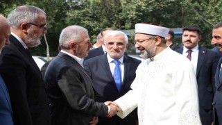 Diyanet İşleri Başkanı Erbaş, Siirtte cami açılışına katıldı